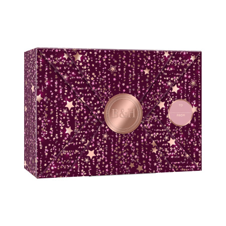 Baylis & Harding darčeková sada, Wild Cherry & Vanilla Gift Wrapped Candlelit Bathing, 4ks