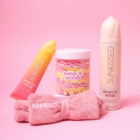 Sunkissed darčeková sada Sunset & Vanilla & Lemon Beauty Whipped Collection, 4ks