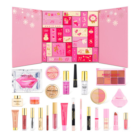 Profusion Cosmetics kozmetický adventný kalendár, 25 Days of Festive Glow