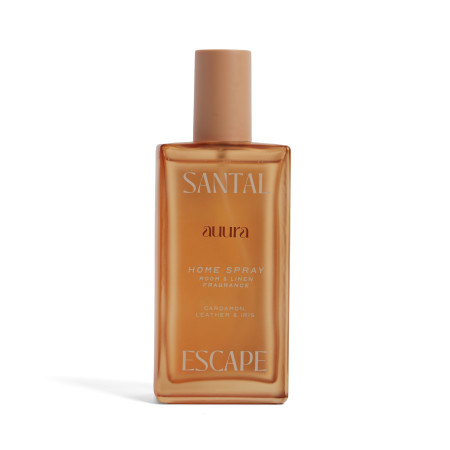 Face Facts Auura interiérový sprej na bielizeň a do miestností, Santal Escape – Cardamom, Leather & Iris, 150 ml
