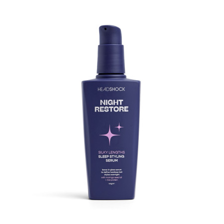 Headshock nočné bezoplachové sérum na vlasy, Night Restore Silky Lengths, 100 ml