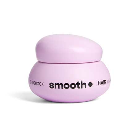 Headshock uhladzujúca maska na krepovité vlasy s kyselinou hyalurónovou, Smooth, 200ml