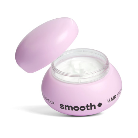 Headshock uhladzujúca maska na krepovité vlasy s kyselinou hyalurónovou, Smooth, 200ml