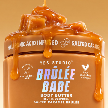 Yes Studio telové maslo, Salted Caramel Brulee Body Butter, 400g
