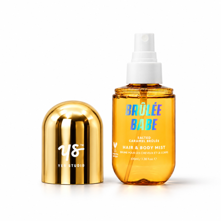 Yes Studio voňavá hmla na telo a vlasy Salted Caramel Brulee Hair & Body Mist, 100ml