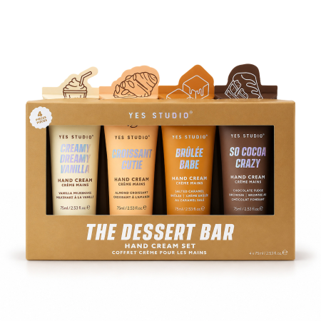 Yes Studio darčeková sada krémov na ruky The Dessert Bar Hand Cream Set, 4 ks