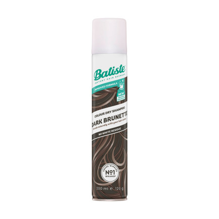 Batiste suchý šampón pre tmavo hnedé vlasy, 200ml