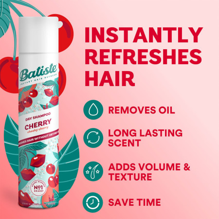 Batiste suchý šampón Cherry, 200ml